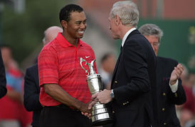 Tiger Woods 2006 Open Championship (Image: Royal LIverpool)